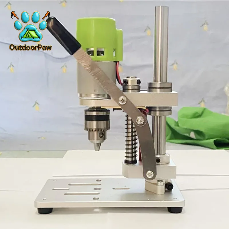 JM802 Wood Drill PCB Punch 775 Motor Electric Desktop Level Mini Table DIY Mini Table Drill