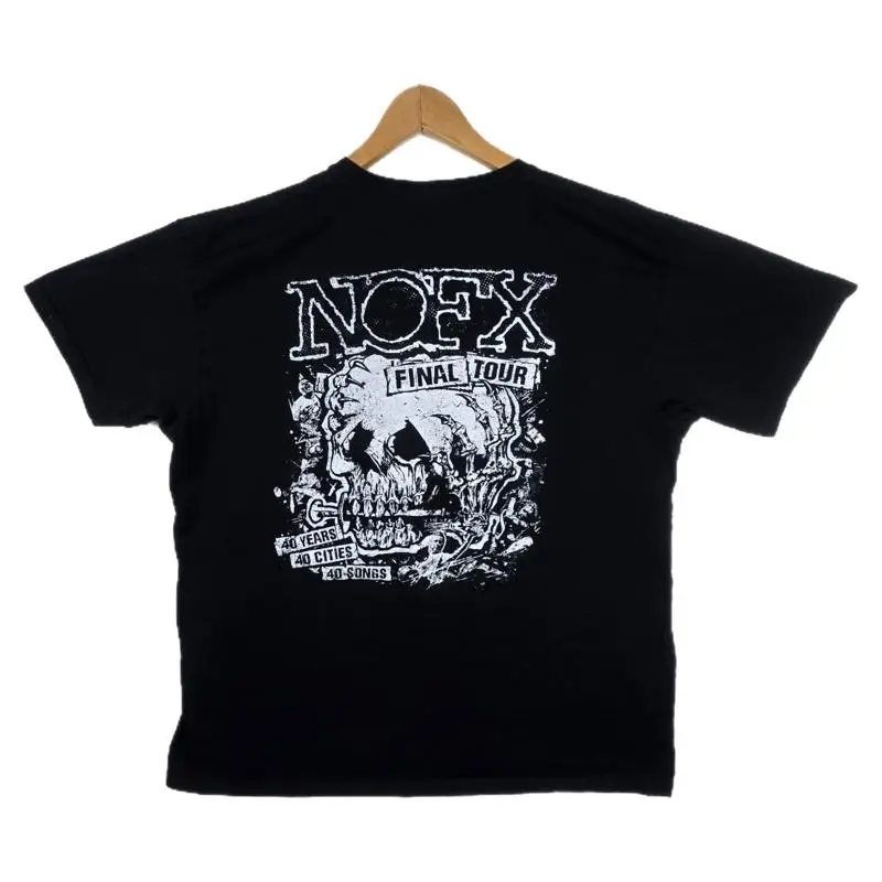 

Футболка NOFX Final Wold Tour Punk Music, размер XL, гранж Y2K Band