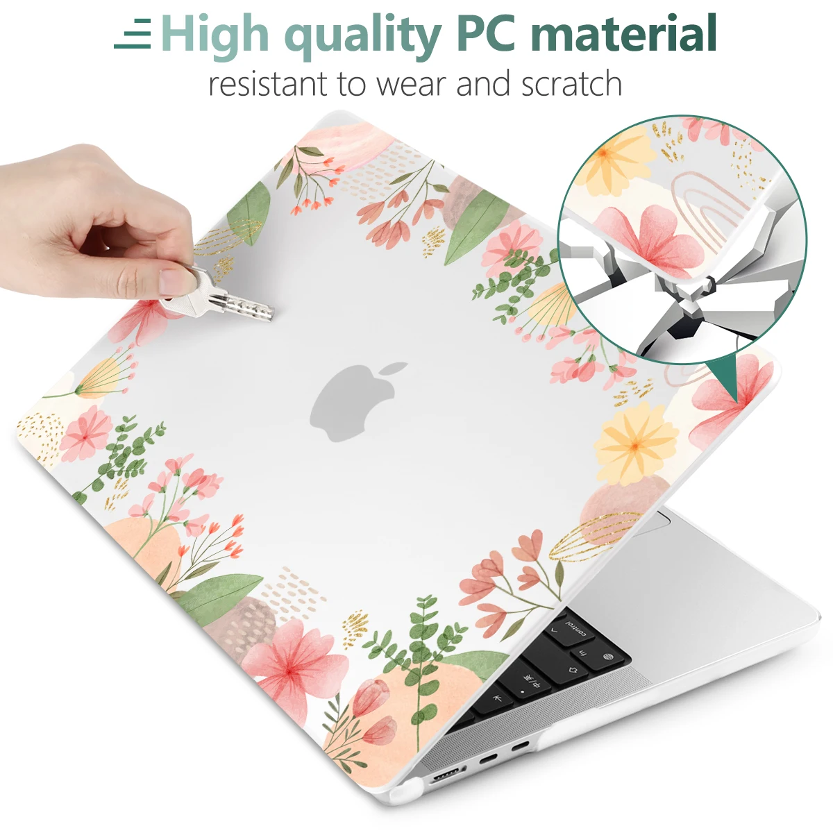 Imagem -05 - Fosco para Macbook m2 A2681 A2338 2023 Pro ar 13 14 Polegada A2442 A2337 A1706 A1466 A1708 Hard Case Case