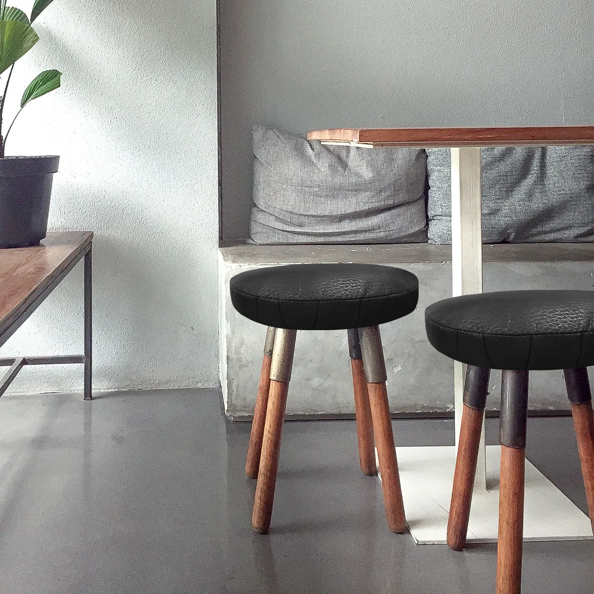 Capa para banqueta redonda pre - Office Stool avaliação e preço