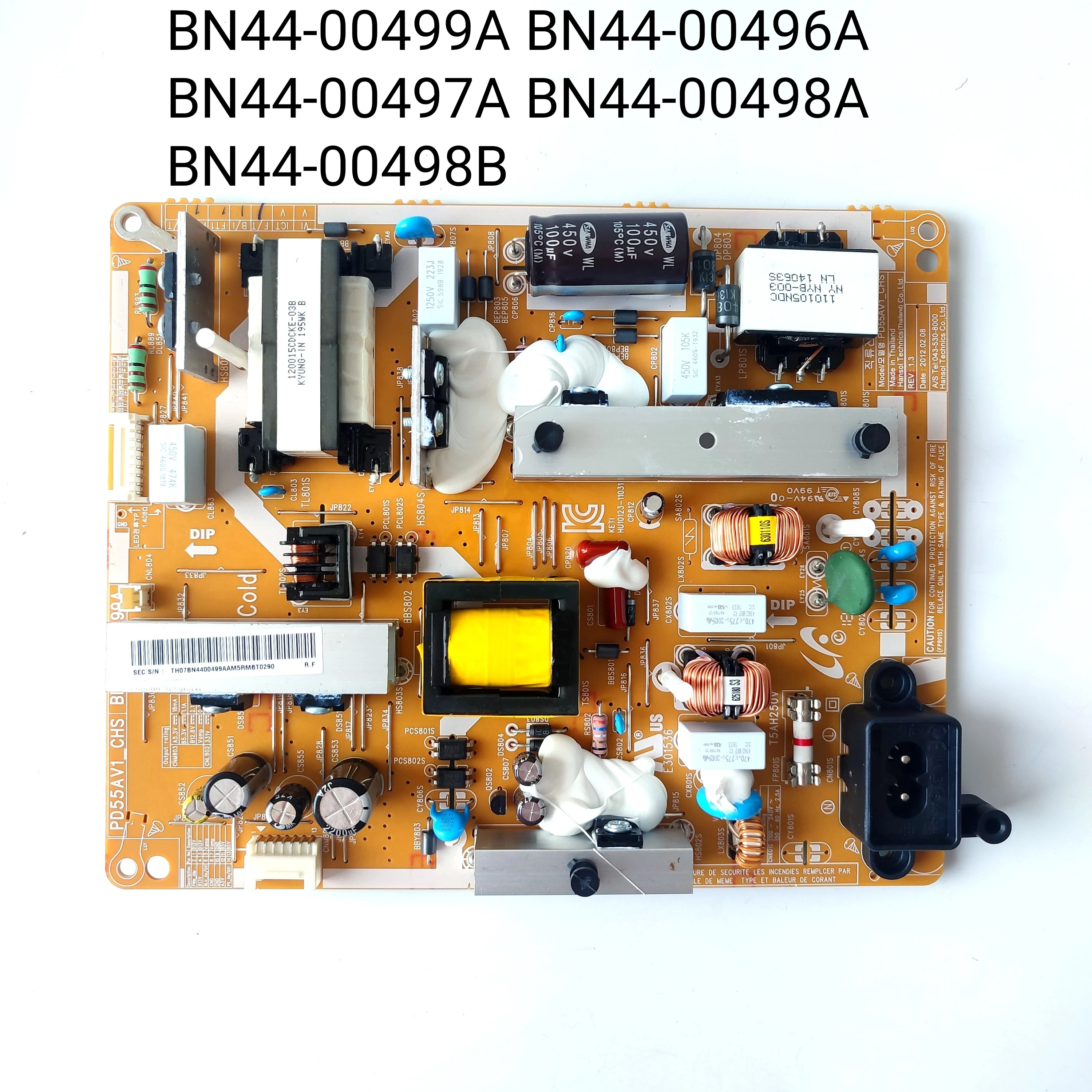 

Brand New Power Supply Board BN44-00499A BN44-00496A BN44-00497A BN44-00498A BN44-00498B For UA50EH5000 UN55FH6200 UE40EH5000K