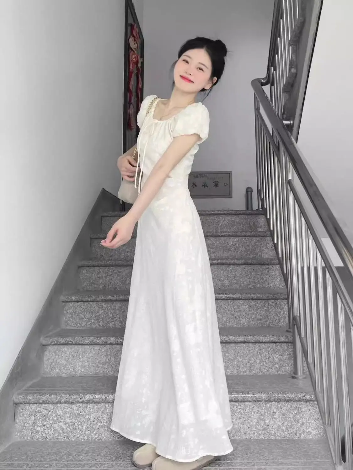 Vestidos de manga curta feminino de festa primavera boêmio crochê bloqueio vestido fofo em camadas mori menina férias cottagecore concurso