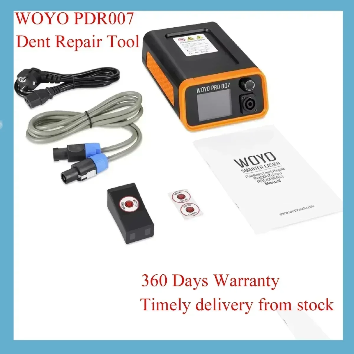 WOYO PDR007 Auto Body Repair PDR Tools HOTBOX Magnetic Induction Heater Removal Kits Paintless Dent Repair Tools