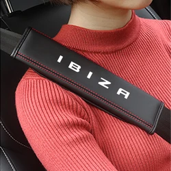 Per Seat Ibiza 6j 6l 6f 6k Mk2 1Pcs coprisedili per Auto cintura di sicurezza protezione per le spalle accessori interni per Auto Auto