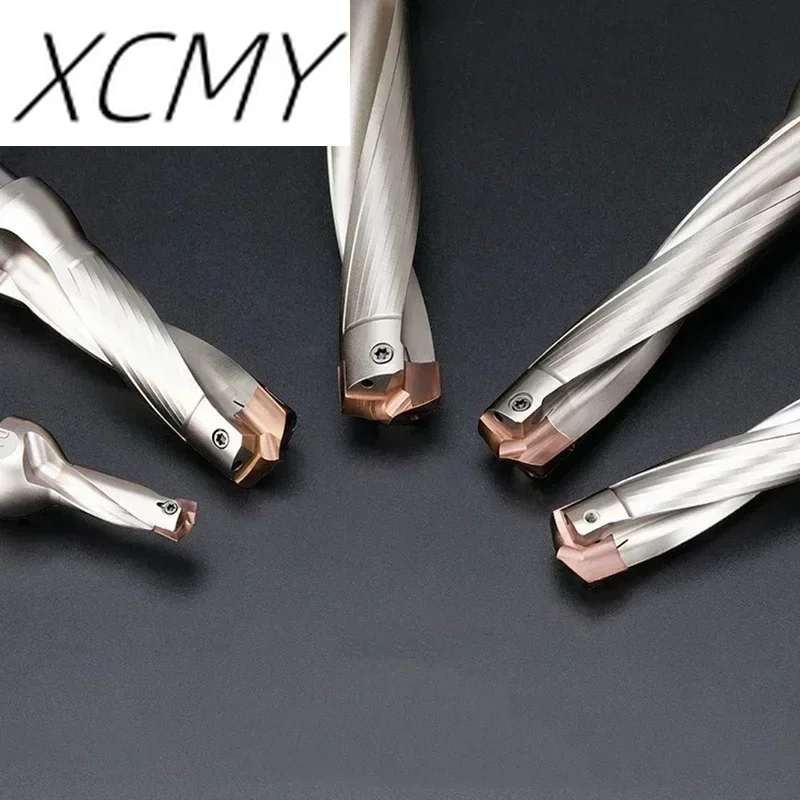 3D 5D 8D 10D internal cooling JCD Crown drill rod diameter 10-25mm for insert HCD High efficiency precision insertable U drill