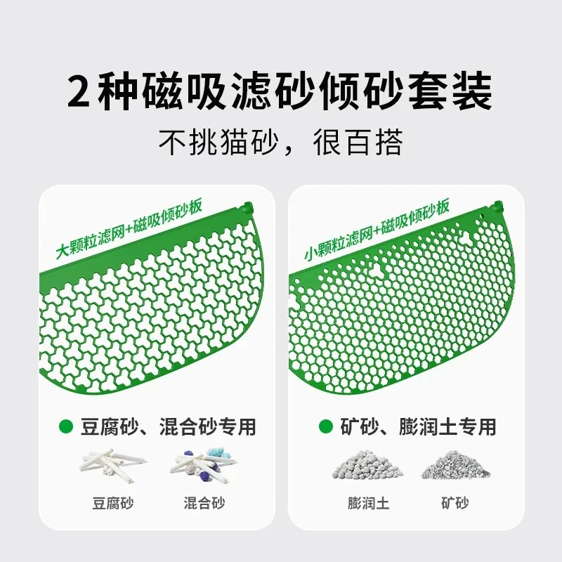 PETKIT Smart Toilet Sand Pouring Plate Cat Litter Filter Screen Filter Mesh for PURA MAX2/Pro Sandbox Cat Litter Box Accessories