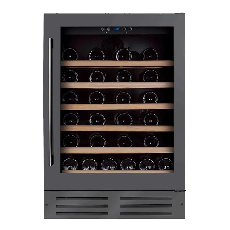 220V wine cooler Built-in wine refrigerator 50 bottles capacity Home independent installation