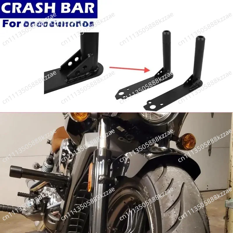 For Indian Scout Sixty Bobber 2015-2024 Front Crash Bars Highway Engine Guard Falling Protection Bar Frame Slider