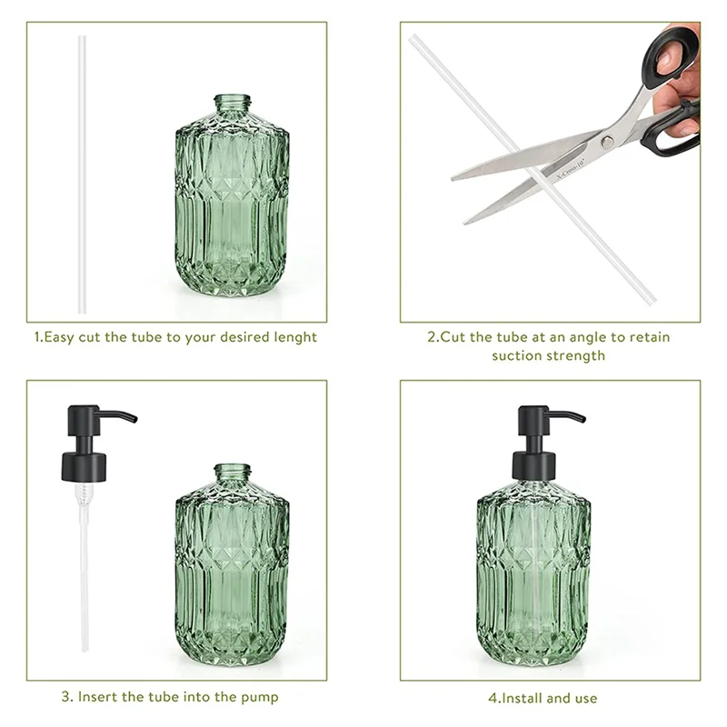 

【Вспышка!】12 шт., замена насоса дозатора жидкого мыла из нержавеющей стали с резьбой для стандартной насадки и ванны с вырезом 28/400