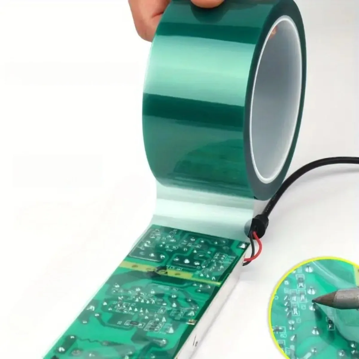 High Temperature Tape Heat Resistant Strong Adhesion No Residue Insulation Adhesive Tape Spray Protective Film Home Improvement