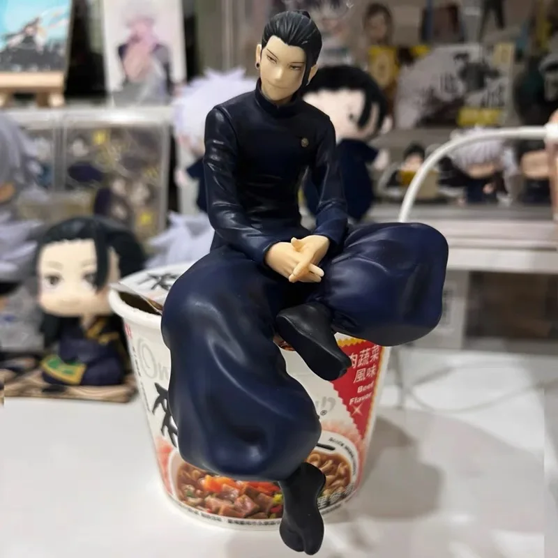 Statue de Satoru Gojo, Jujutsu Kaimmense, Geto SuNAENA u, figurines d'action en posture assise, royaume de la prison, modèle d'anime, jouets d'ornement en PVC