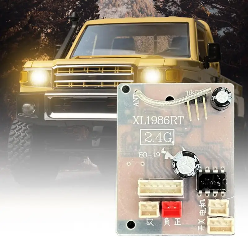 Carte récepteur de voiture télécommandée, remplacement de la carte récepteur, accessoires de voiture télécommandés pour les amateurs, MN82 RC