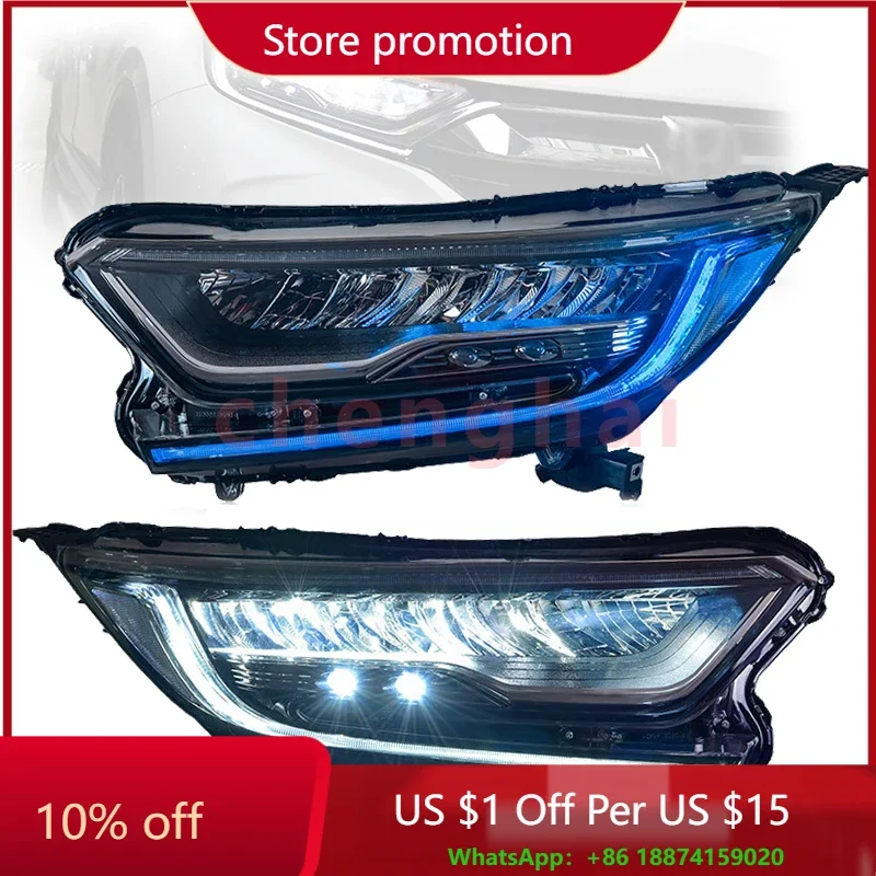 

high quality LED headlights for honda crv 2019 accessories headlamp 2017 2018 2020 CR-V