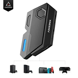 Aimzenix Gaming K&M Converter/Adapter for PS4, PS3, Xbox one, XSX, XSS, N-Switch, Plug and Play, for FPS/TPS/STG/RTS Games