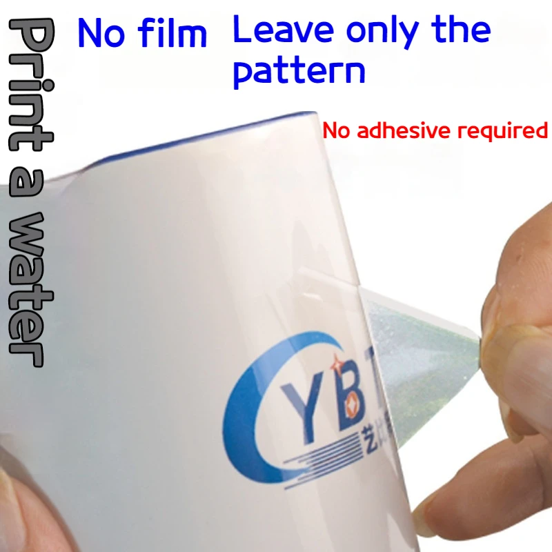 A4 Water Transfer Film Paper, Laser Tearable Film Transfer Paper,printing Without Marks, Suitable For Metal, Ceramic, Glass, Etc