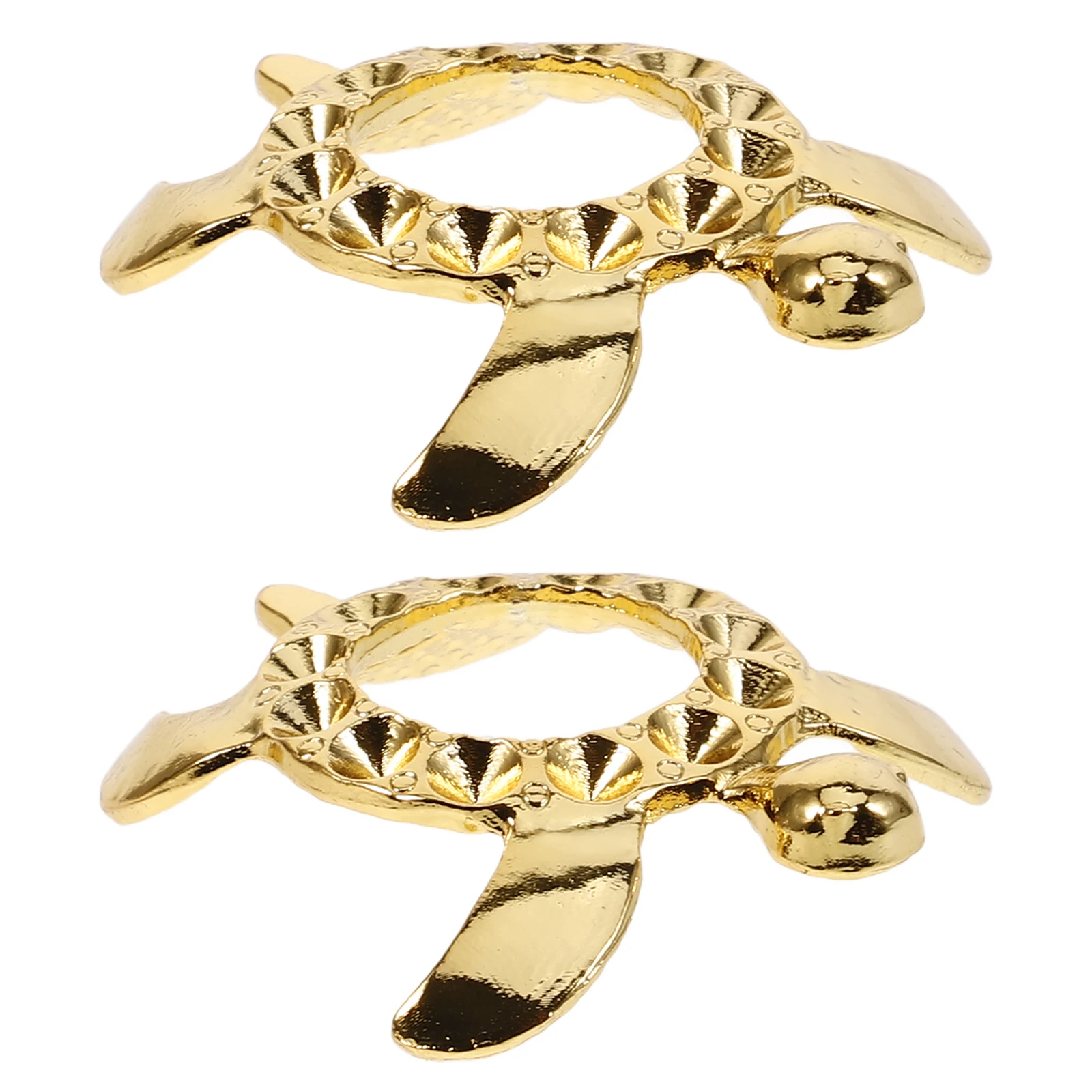 

2pcs Crystal Ball Holder Turtle Shaped Sphere Base Crystal Ball Sphere Stands Metal Display Stand Photography Props Desktop Gift