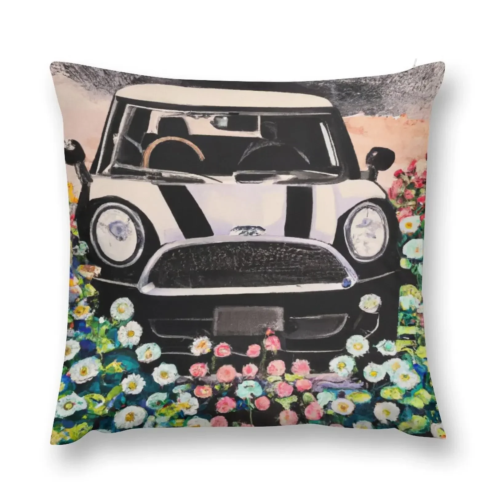 Mini cooper countryman drawing Throw Pillow Decorative Pillow Covers For Sofa Decorative pillowcase pillow