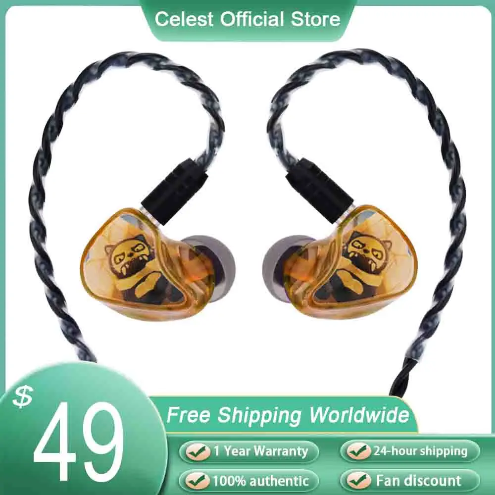 

Versekeys X Celest Ulra-Sense Planet Series Earphones IEMs Headphones Cable For HiFi Music Gifts Earbuds Headset In Ear Monitor