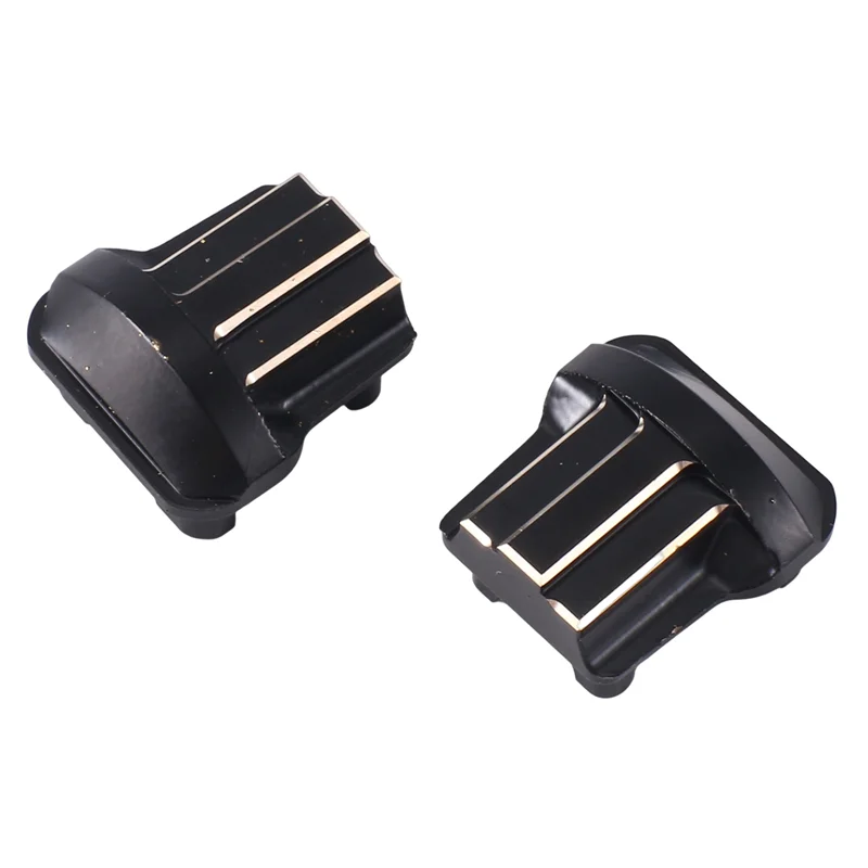 2Pcs Brass Front And Rear Axle Cover Diff Cover 9787 For Traxxas TRX4M 1/18 RC Crawler Car Upgrade Parts Accessories