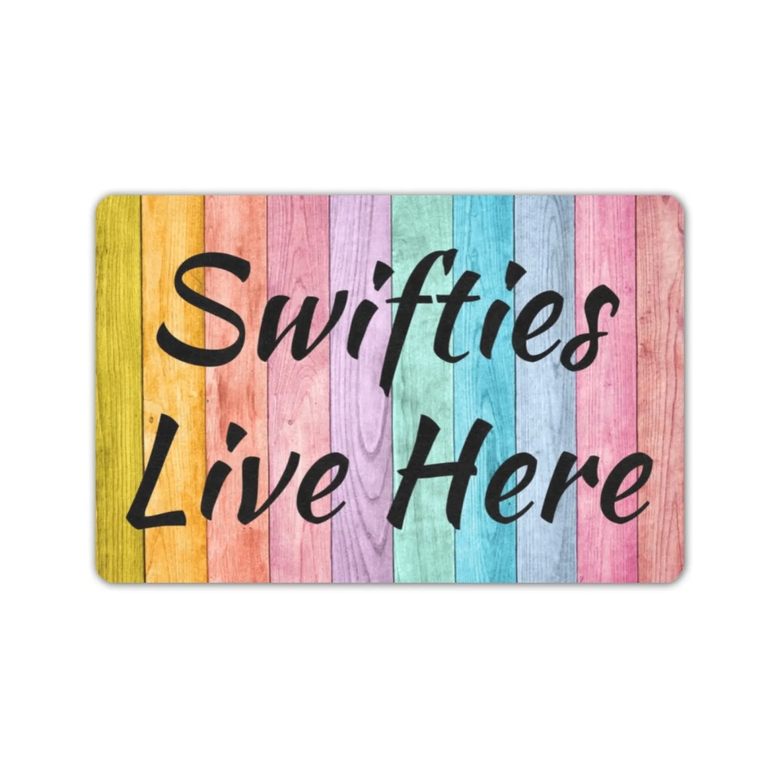 

Doormat Swifties Live Here Christmas Decoration Holiday Rug Decor Home Door Mat