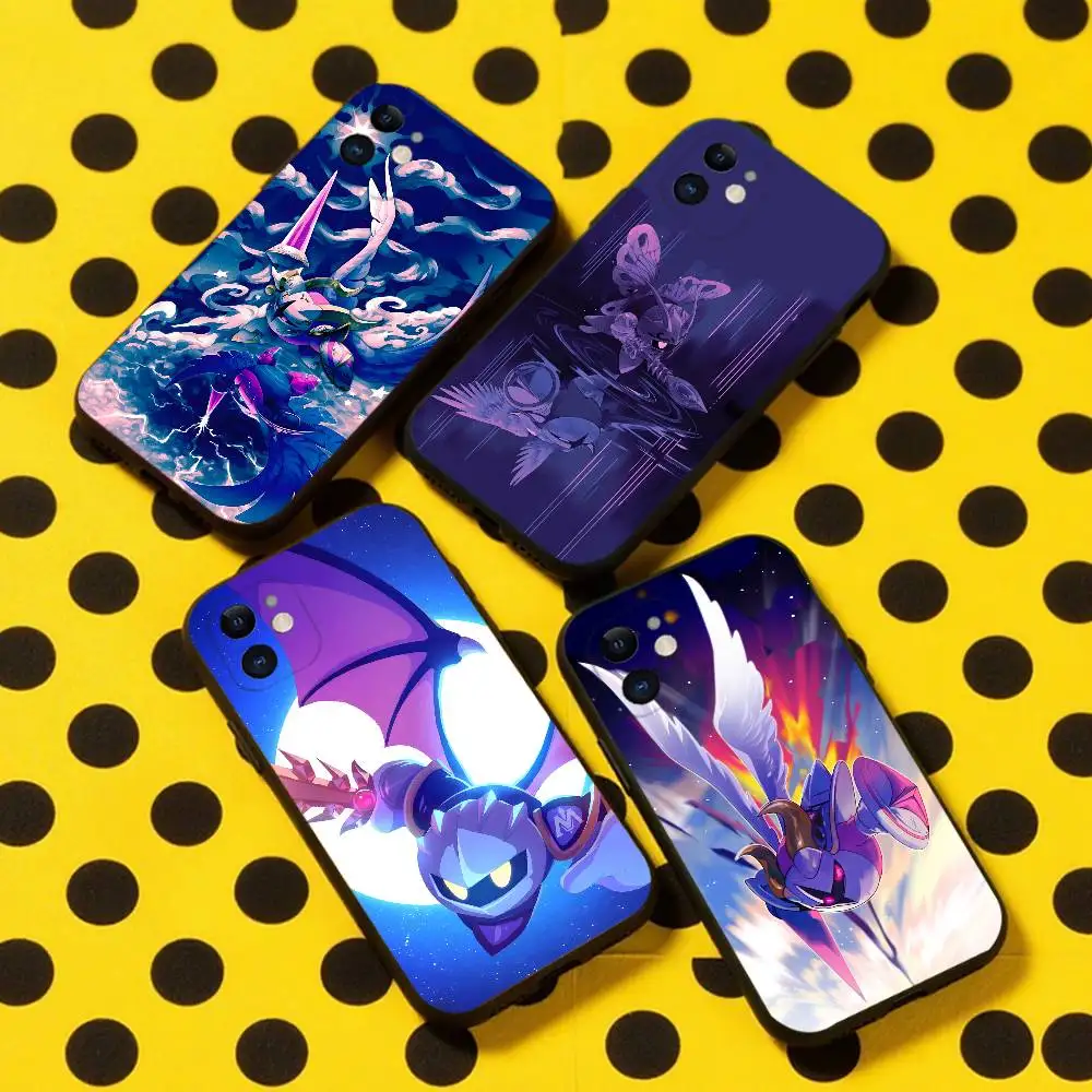 

Meta Knight Cool Phone Case For iPhone 16,15,14,13,12,11,Pro,Max,Plus,X,XS,XR,SE,8,7,Mini,Soft Silicone Black Case