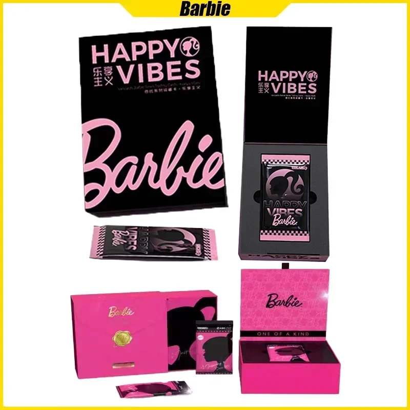 

Vancard's Vol.2 Barbie Cards Happy Vibes Anime Collection Cards Mistery Box Board Games Toys Birthday Gifts for Boys and Girls