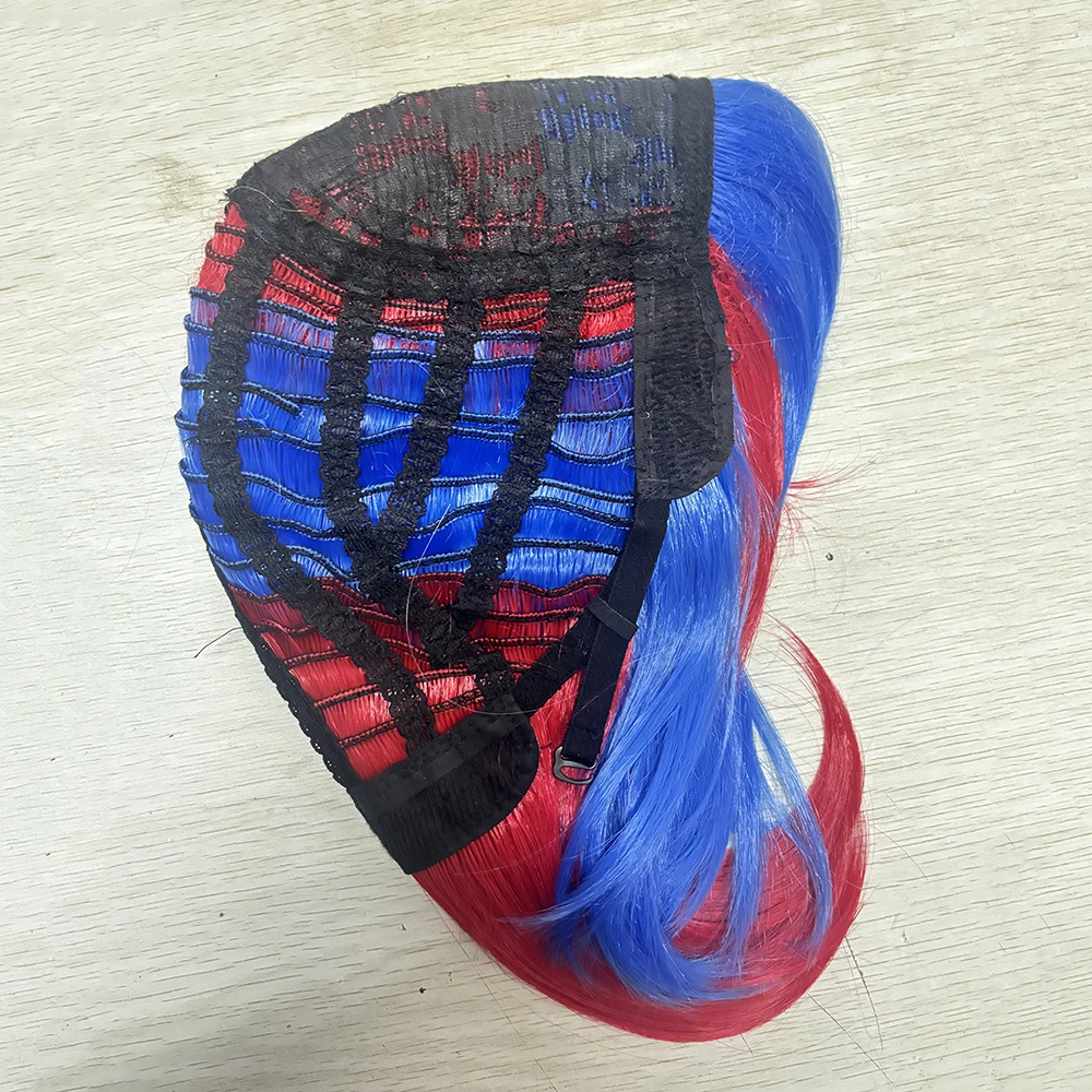 HAIRJOY  Mullet Wig Synthetic Hair Mexico 2026  Soccer Fan Wig Tricolor  Hairpiece World Cup Cosplay Wigs Fan Hair Accessories view 5