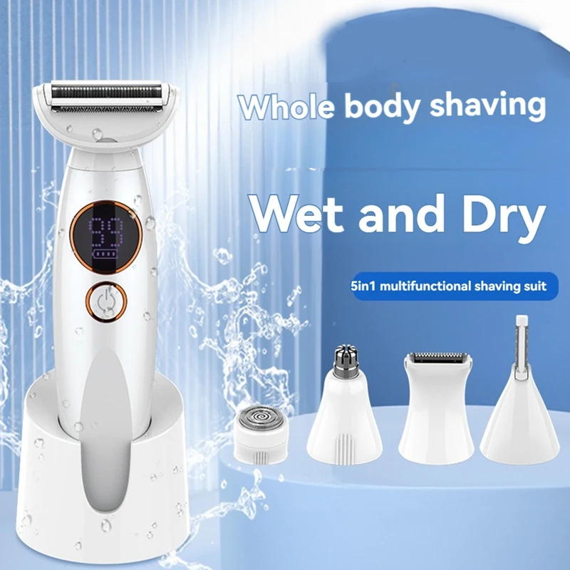 A98G-電気脱毛装置レディシェーバー脱毛器無痛トリマーかみそり顔鼻脚脇の下脱毛装置