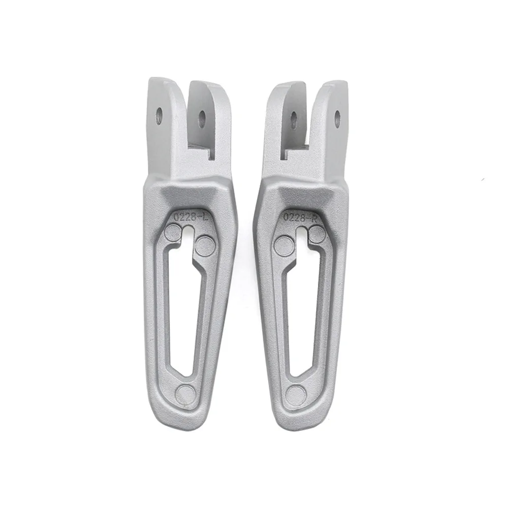 Motorcycle Rear Passenger Foot Pegs Footrests Accessory For Ducati Monster 1200 S 937 821 Dark Stealth Stripes 1200 25th