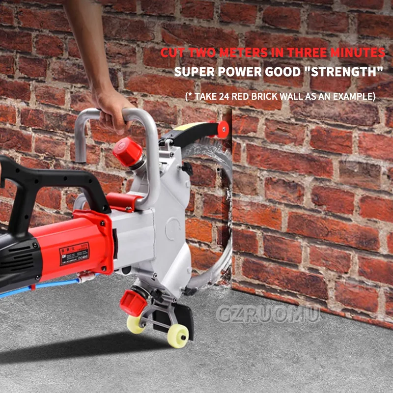 Concrete Ring Saw Wall Cutting Machine Handheld High Power Round Electric Saw Wall Stone Cutting Power Tools 9500W 220V