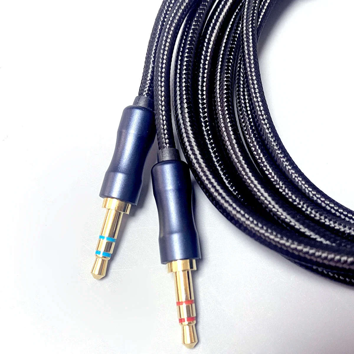 FiiO LL-4.4A Headphone Cable Substitute Cable Dual 3.5mm To 4.4mm Balanced Upgrade Cable Pure Copper Nylon Braided Protective