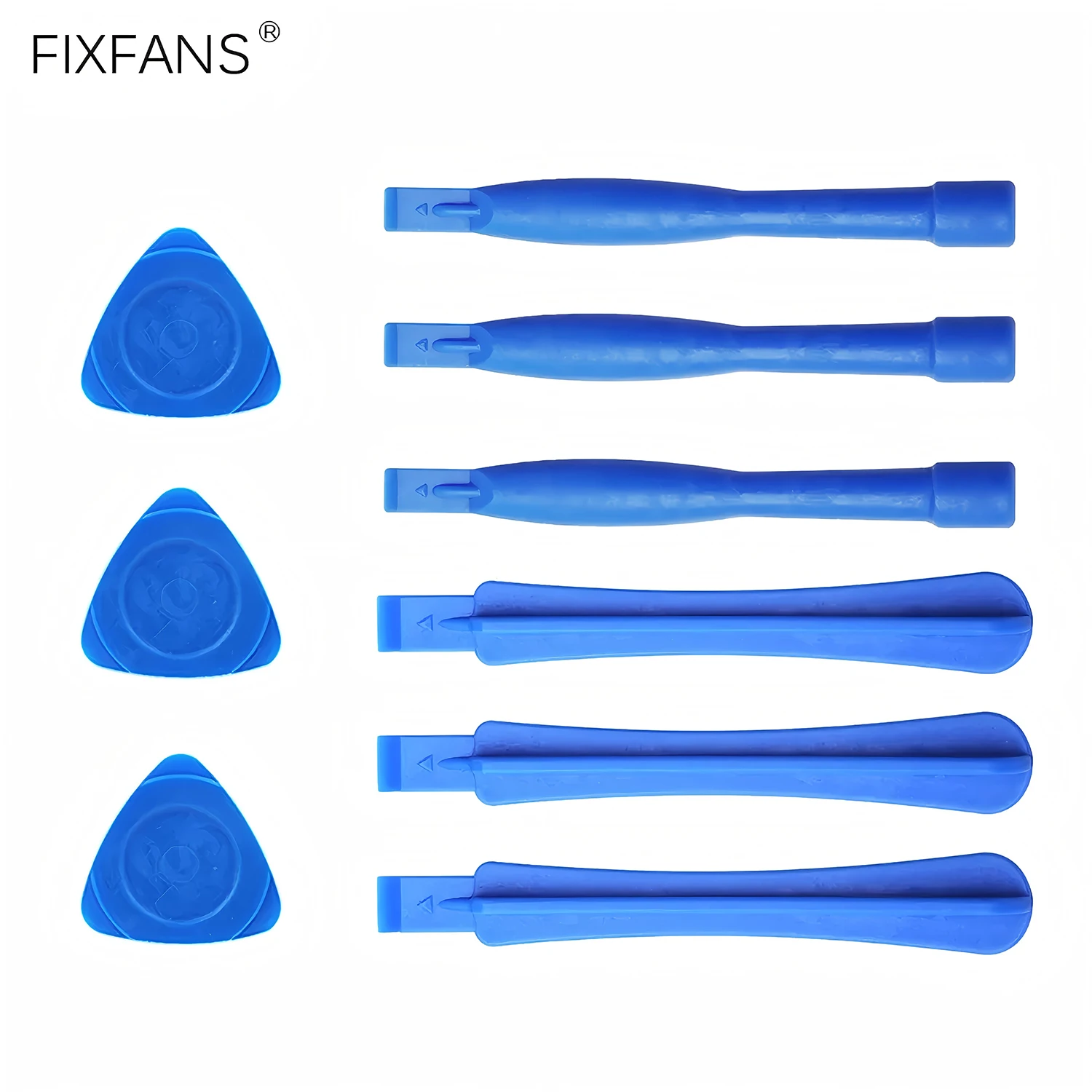

9Pcs Phone Laptop Opening Tools Kit Nylon Pry Spudger and Triangle Guitar Picks for iPhone Samsung Screen Removal Cover Opener