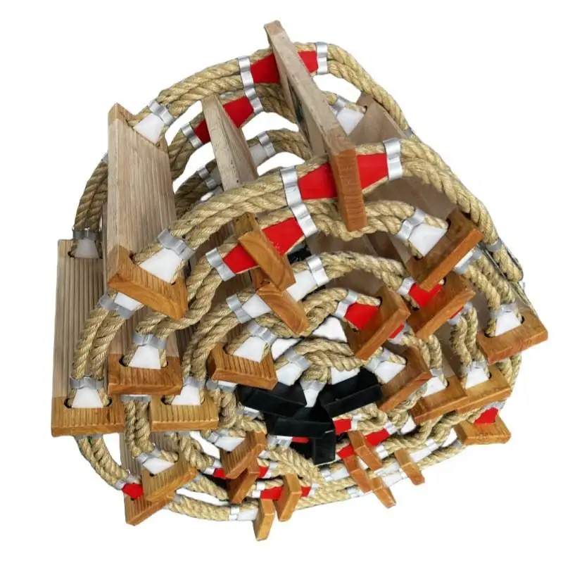 Marine Rope Ladder Easy Handling Marine Emergency Ladder CCS Approved Embarkation Safety Step Ladders