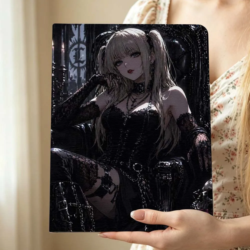Death Note Misa For Huawei MediaPad MatePad Honor Pro V6 9 V8 X9 X 10 13.3 12.3 11 11.5 Inch Tablet Case Pen Tray