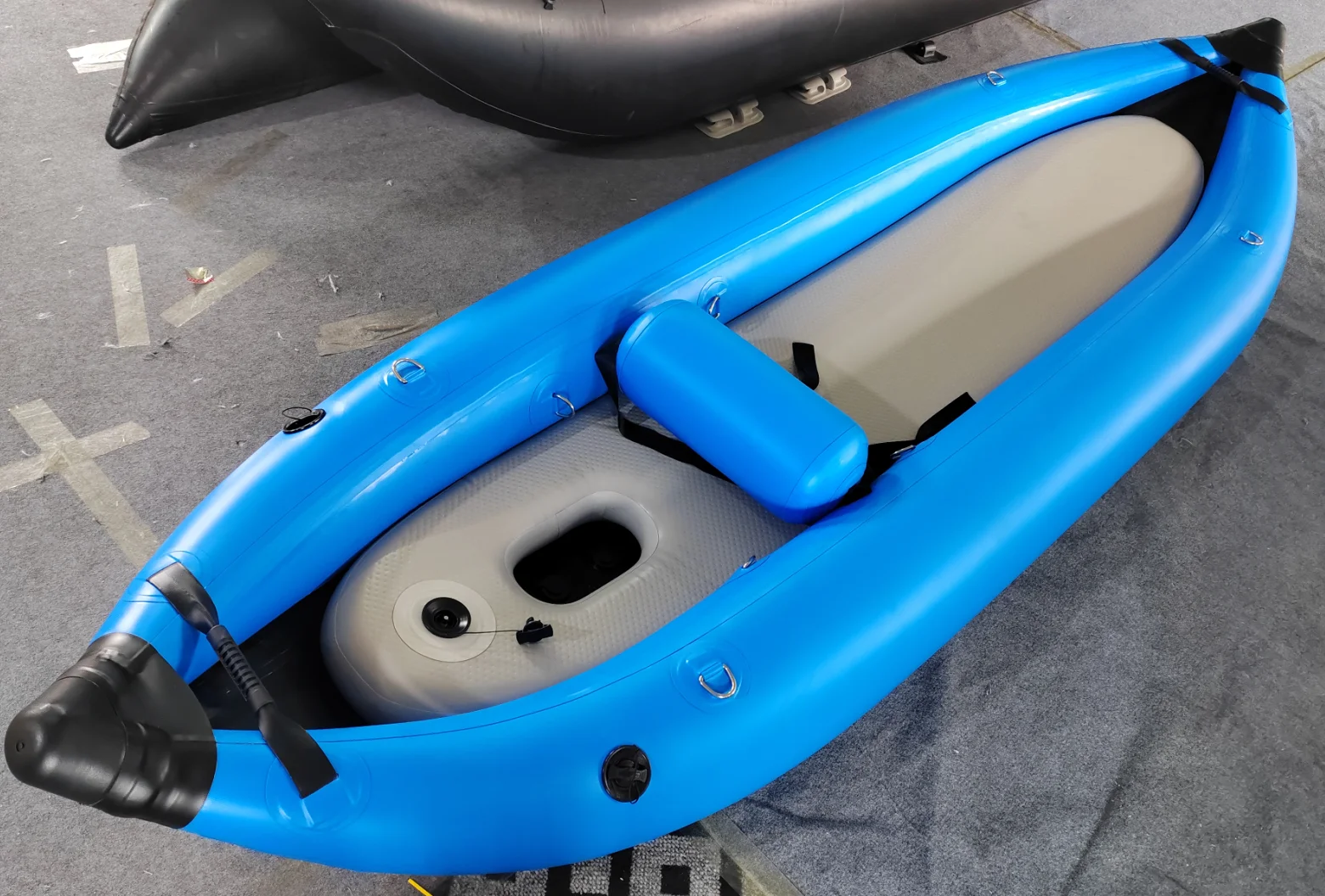 Kayak inflável em PVC, canoa inflável, barco inflável