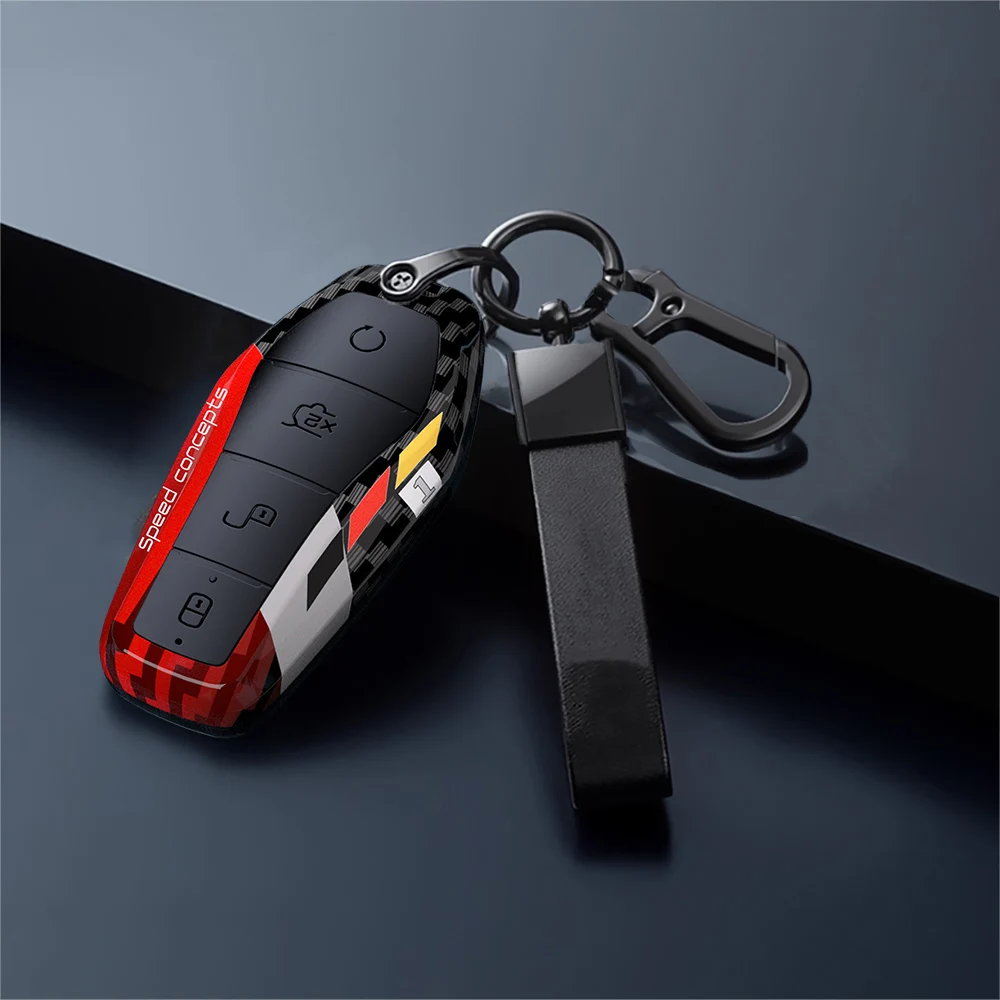 

Чехол для ключей от машины с граффити для BYD Song Plus Atto 3 Han EV Tang DM Qin Seal Dolphin, держатель для дистанционного брелока, брелок, аксессуары