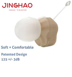 1 pcs Small Invisible Hearing Aids Mini Sound Amplifier Enhancer Adjustable for Elderly Battery Power
