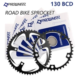 Prowheel 130 BCD Corona Ultraleggera Bici Da Strada Ruota di Catena 39T 53T Doppia Velocità Ruota di Catena Della Bicicletta 10/11S 130BCD Corona