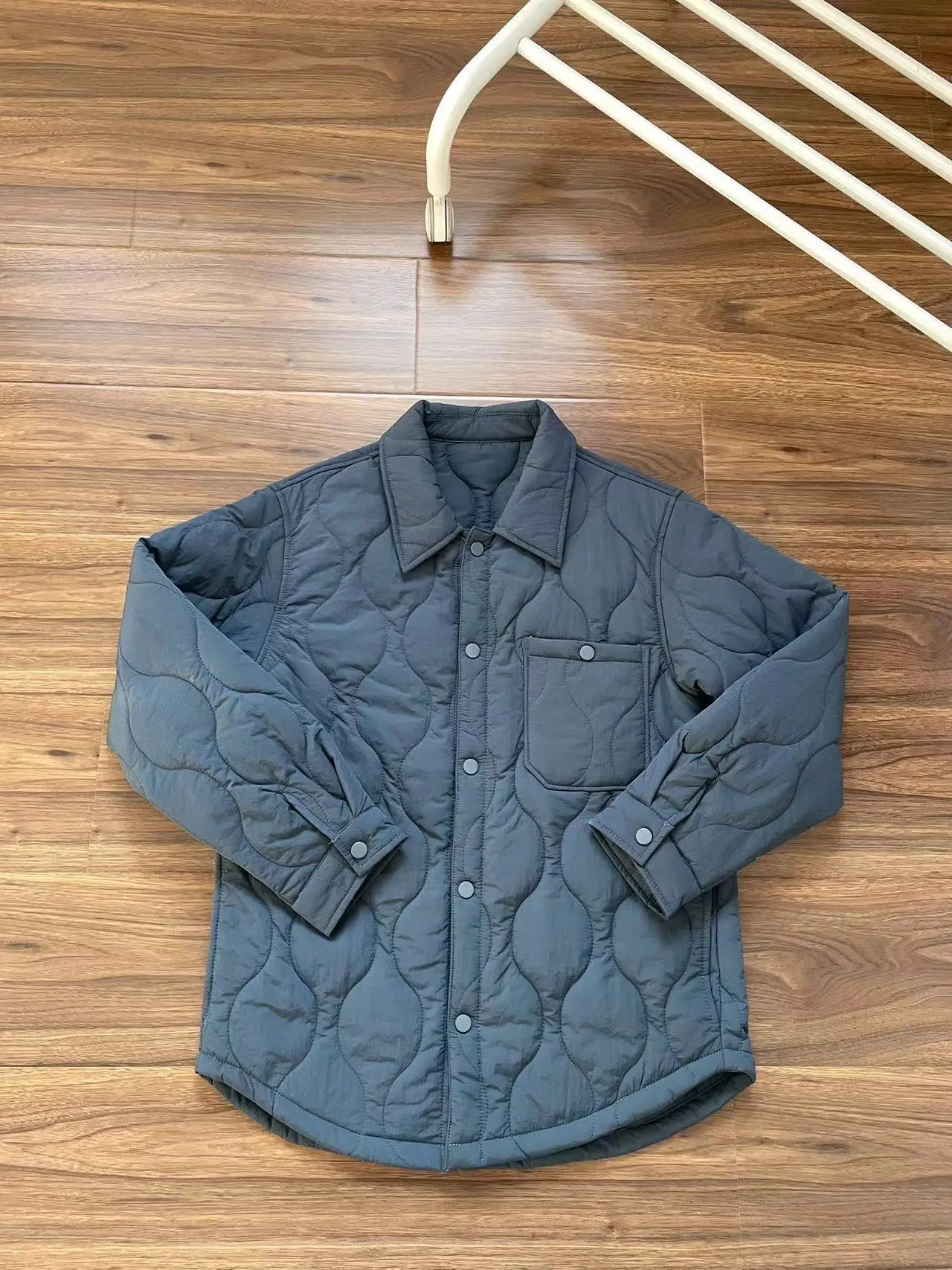 

Spring Autumn Outdoor Hiking Mountain Climbing Windproof Warm Diamond Pattern Cotton Jaet Faionable Youth Stand Fit