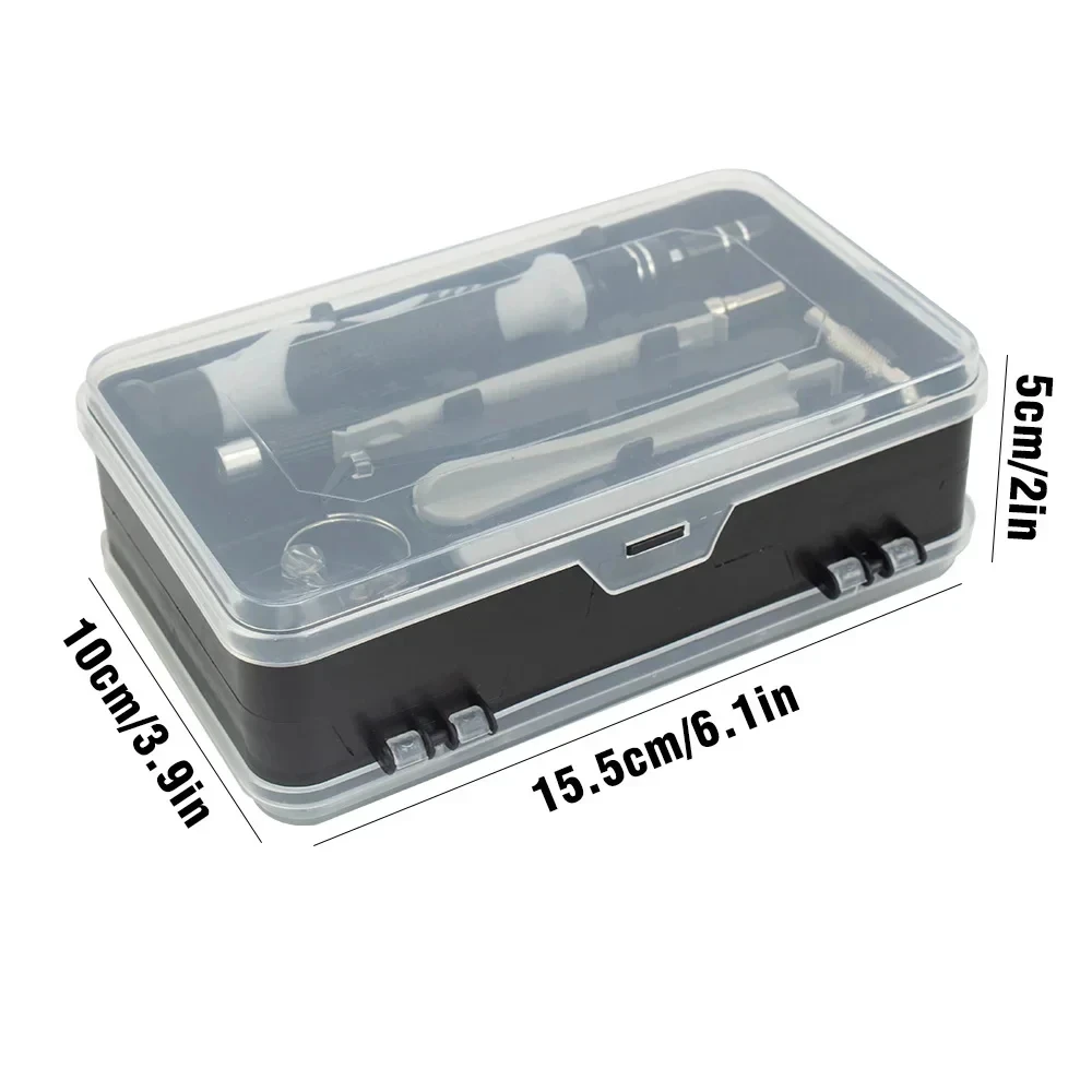 115-teiliges Präzisions-Schraubendreher-Set mit magnetischen Bits, Reparaturwerkzeug-Kit für iPhone, Handy, Laptop, PC, Uhren, Brillen, Kamera, Elektronik – Detail 7