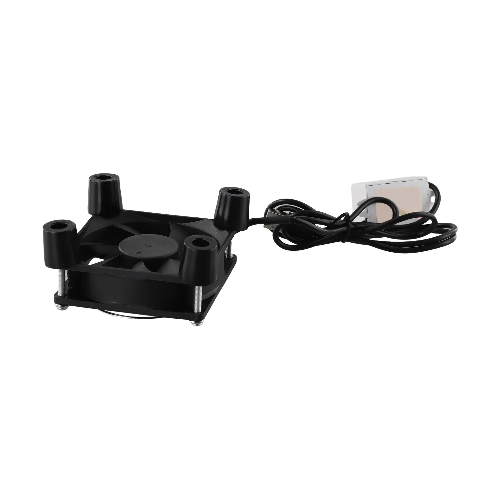 5V Cooling Fan 8cm Black Stepless Speed Regulation Fan Oil Motor Adjustable Speed Control 3000 RPM Rotation Speed