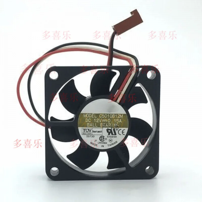 

ZMZM ДЛЯ AVC C5010B12M DC12V 0,15A 50*50*10 мм 50 мм Вентилятор охлаждения корпуса 3pin # А6–37