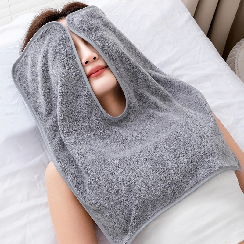 * Hot Sale Coral Fleece Beauty Salon U-Shaped Towel Anti-Dirty Water Absorbent Pad - Image 6