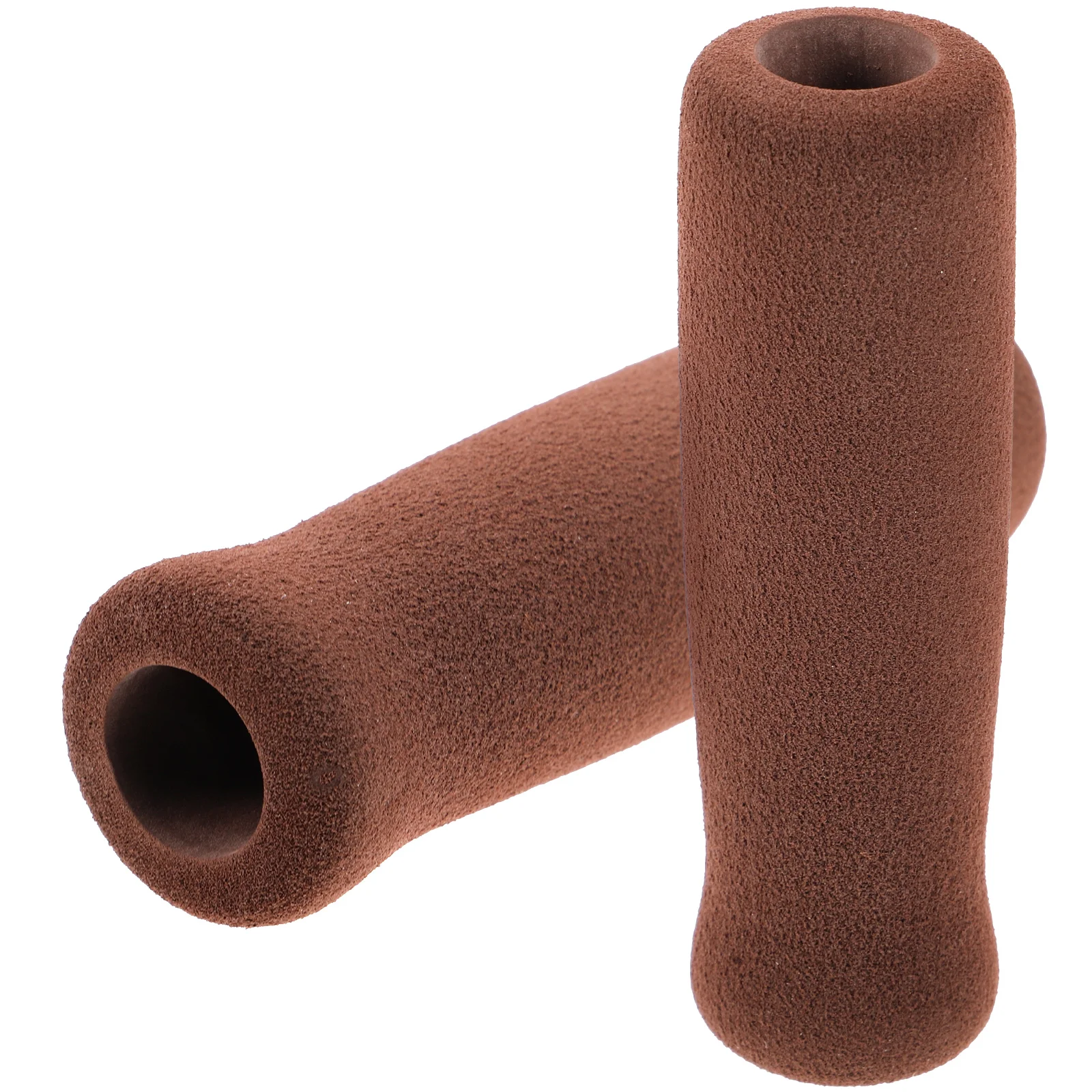 

2 Pcs Walking Aid Handle Cover Stick Nonslip Grip for Crutch Handles Cane Grips Walker Anti-skid Wraps Sponge Elder Thick