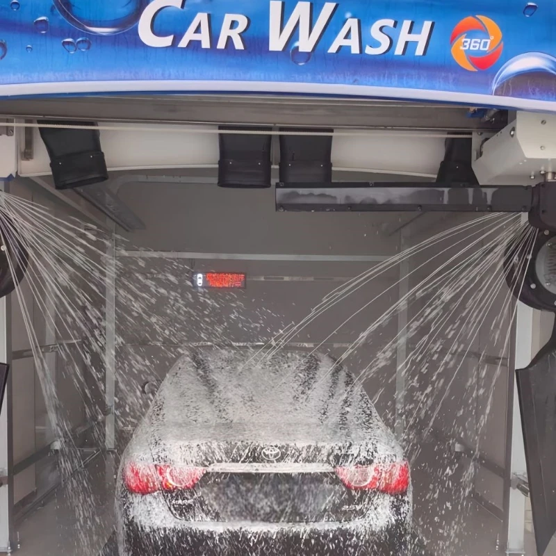 High Quality 3 Years On-site Warranty 100% Blow Dry Car Wash Machine Touchless for Language Voltage LOGO