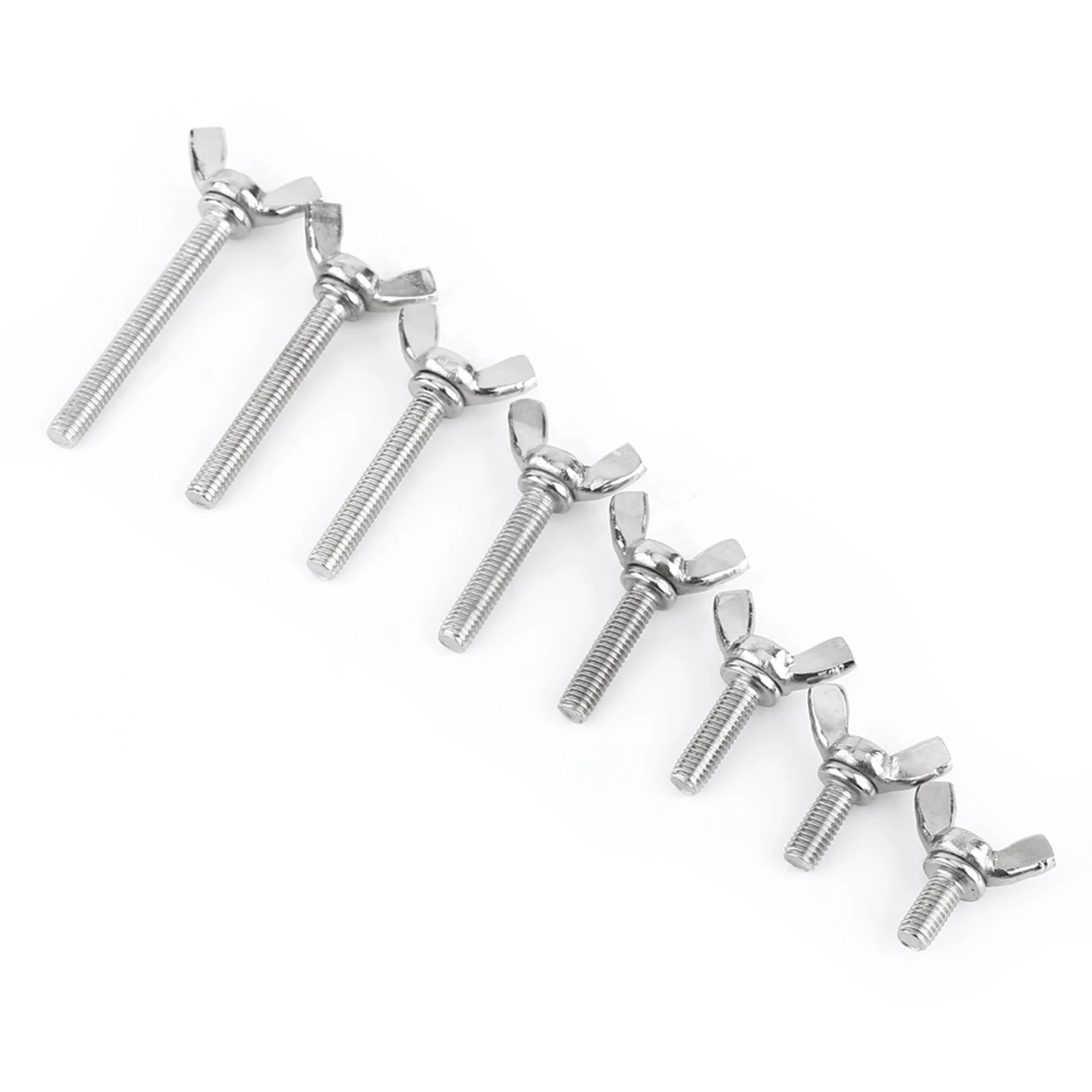 Butterfly Bolt Screw Bolt Steel Wing Bolt M6 DIN316 304 Stainless Steel Thumb Butterfly Wing Hand Bolts Screws Wing Bolt