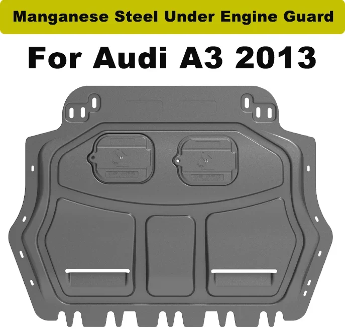 

Для Audi A3 2013, автомобильные аксессуары, марганцевая сталь, защитное устройство двигателя, капот двигателя, горячая распродажа