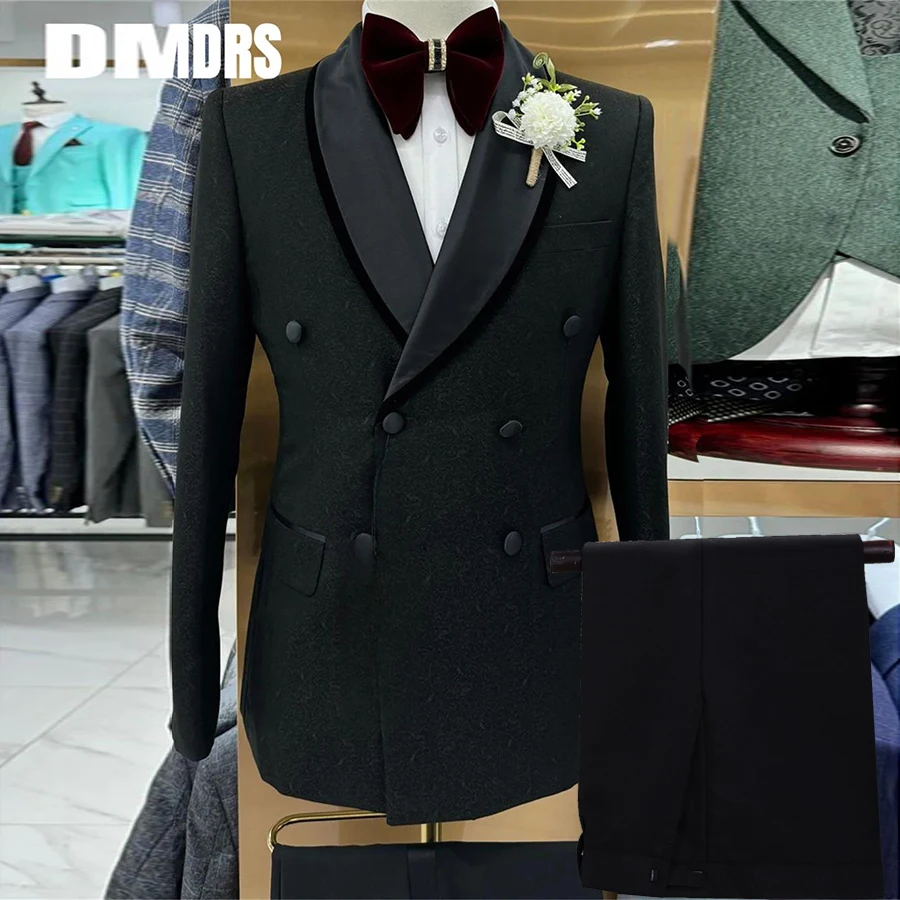 Blazer Suit For Men Suits High Quality 2024  Mens Clothing Fashion Wedding Party Tuxedo Jackets Tailor-made designer clothes