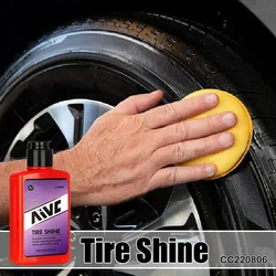 Reifen Glanz AIVC 150ML Reifen Glanz Beschichtung Hydrophobe Dichtstoff Wachs Für Auto Rad Auto Pflege Re-schwarz chemie Füllstoff