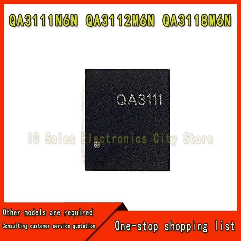 

5 шт. QA3111N6N QA3112M6N QA3118M6N QA3111 QA3112 QA3118 Чип QFN-8
